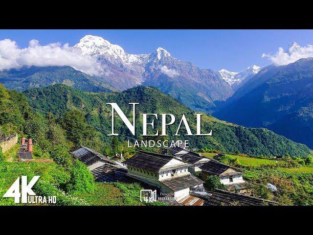 NEPAL 4K - Relaxing Music Along With Beautiful Nature Videos (4K Video Ultra HD)