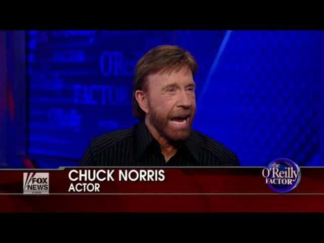 Chuck Norris enters 'No Spin Zone' - The O'Reilly Factor - 2012