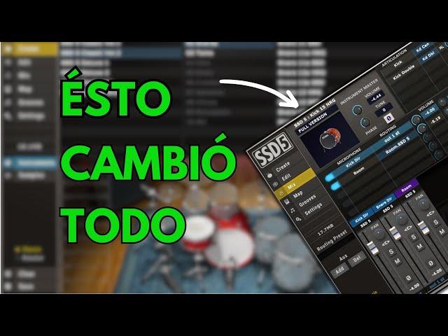 Cómo obtener una MEZCLA de BATERÍA profesional con SAMPLES de SSD5