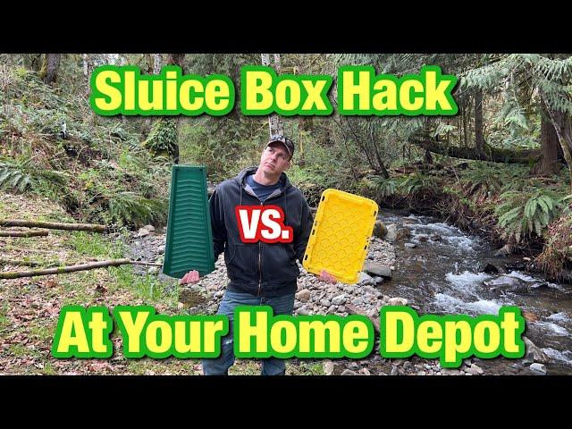 Sluice Box Hack! Part 1 - Home Depot Sells Sluice Boxes?!?! You Need to Check This Out!