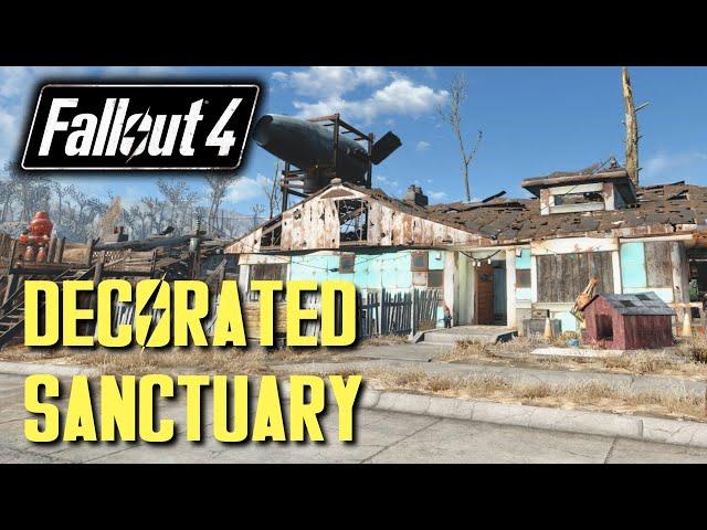 Fallout 4 - Decorated Sanctuary Tour