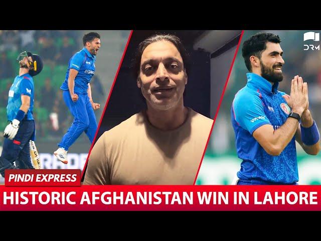 Historic Afghanistan Win in Lahore | #AFGVENG | Shoaib Akhtar