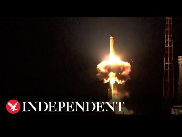 Watch the moment Russia test-launches ‘new intercontinental ballistic missile’