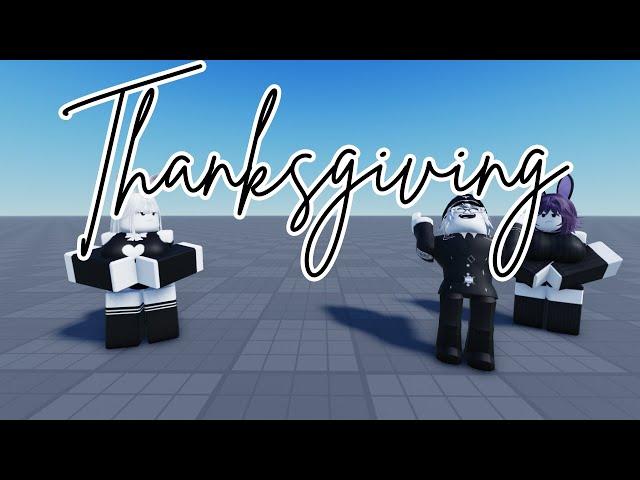 Thanksgiving(2024) | Roblox R63 Animation