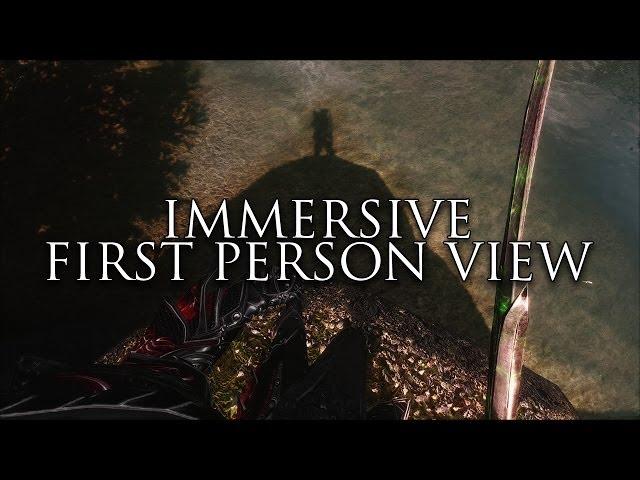 TES V - Skyrim Mods: Immersive First Person View