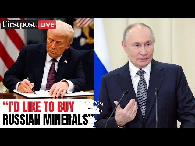 Trump Signs Order LIVE: US President Trump Prefers Putin's Mineral Offer over Zelensky's NATO Deal