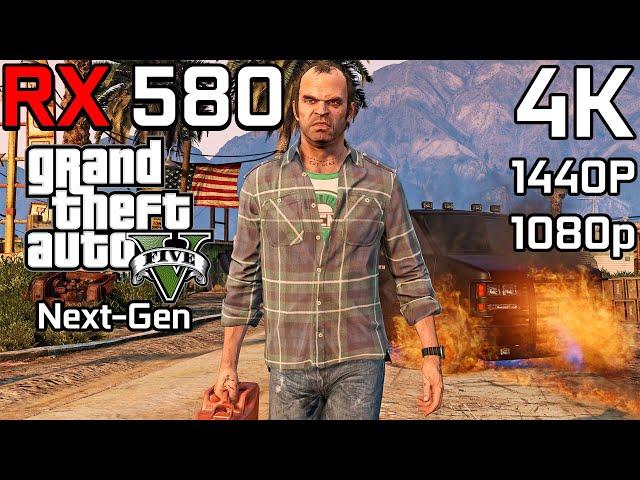 GTA V Enhanced - RX 580 | 4K, 1440p, 1080p - Normal, High, Very High Settings