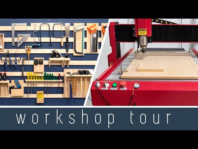 Workshop Tour  |  Modelmaking, Woodworking & Small CNC Fabrication Shop