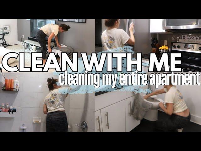 CLEANING MY ENTIRE APARTMENT IN UNDER 2 HOURS | GYPSY HOUSEWIFE