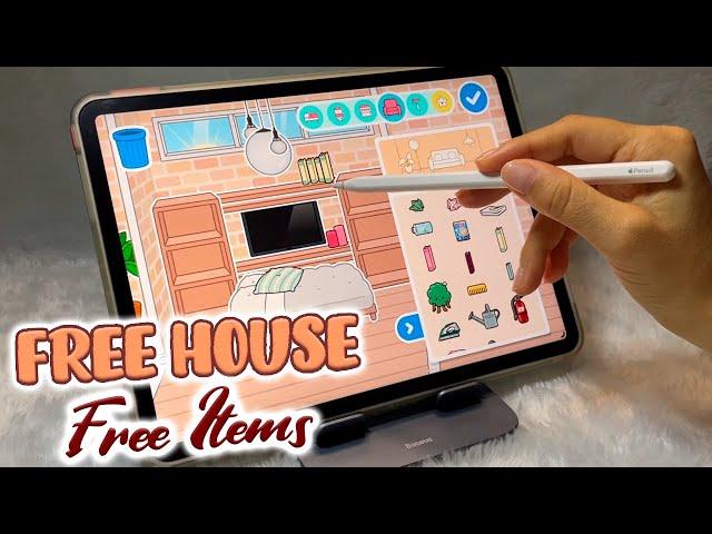 Free House IdeaFree Items In Toca Boca | Design Toca Life World | Handcam IpadApple Pencil