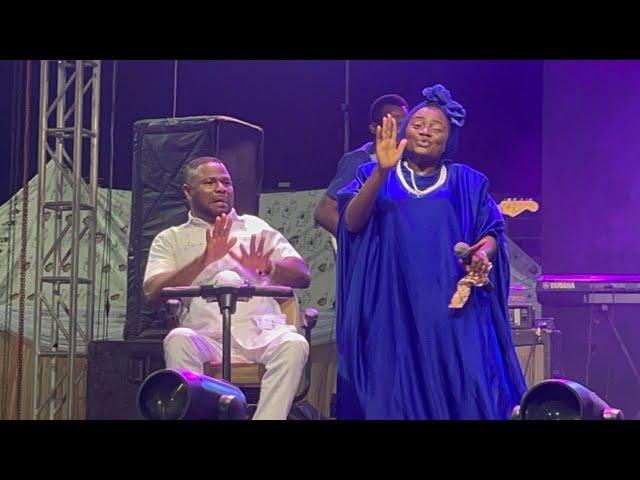 YINKA AYEFELE JUMP UP AS ADEYINKA ALASEYORI SINGS AT HIS BIRTHDAY MEGA CONCERT “JUDAH MEGA PRAISE