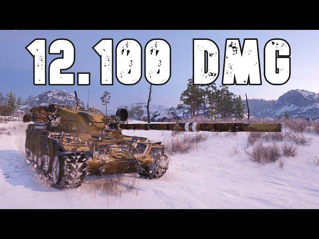 World of Tanks T95/FV4201 Chieftain - 5 Kills 12,1K Damage