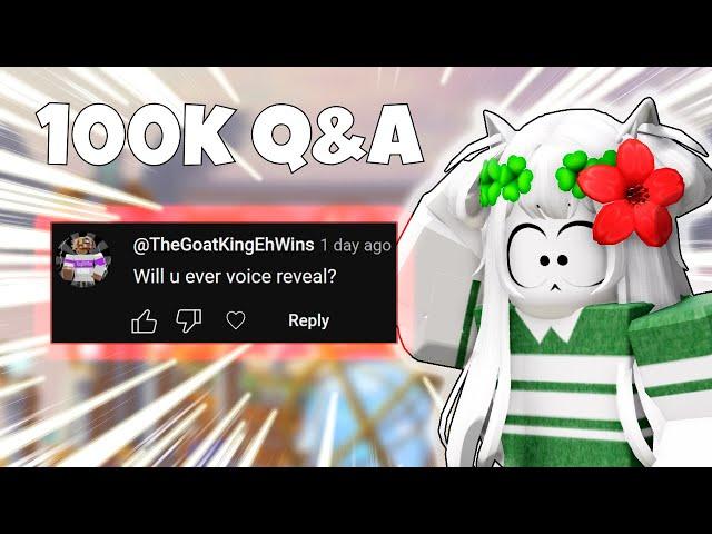 100k Q&A Special! | Roblox Q&A but with memes