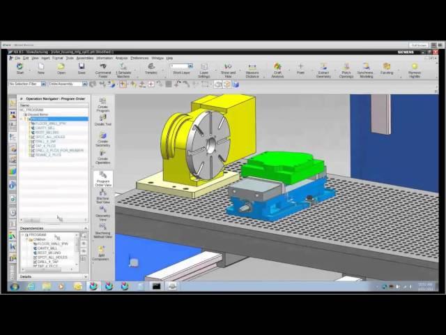 NC PROGRAMMING - "How to manage in-process workpieces using associative, integrated CAD/CAM"