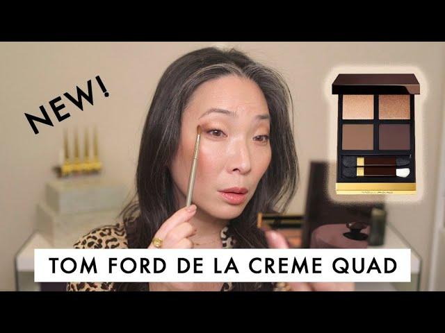 TOM FORD - NEW De La Creme Eye Color Quad - Swatches and Demo