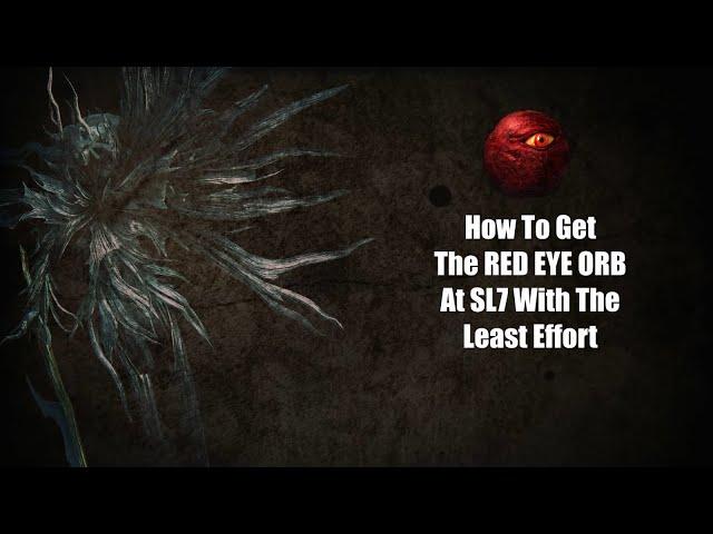 Dark Souls: Red Eye Orb At SL7 With No Upgrades/Low Effort