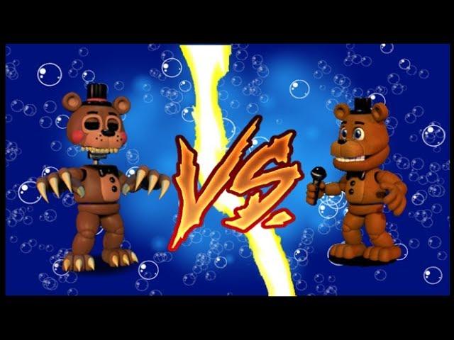 FNaF World the return to evil ADVENTURE NIGHTMARE TOY FREDDY! (Fan-game Fnaf)