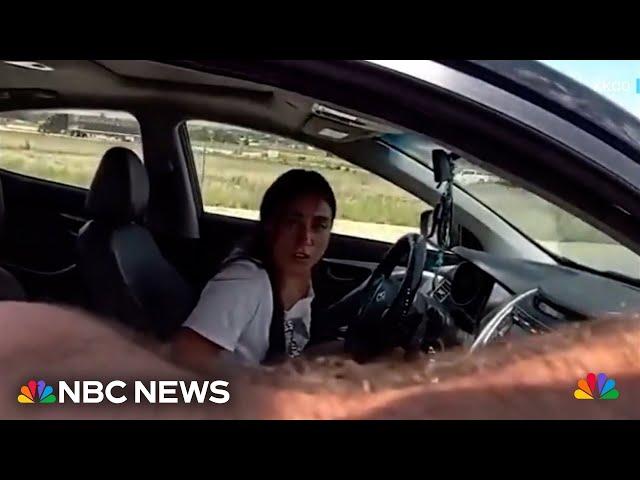 Video shows traffic stop of a Utah college student before ICE detained her