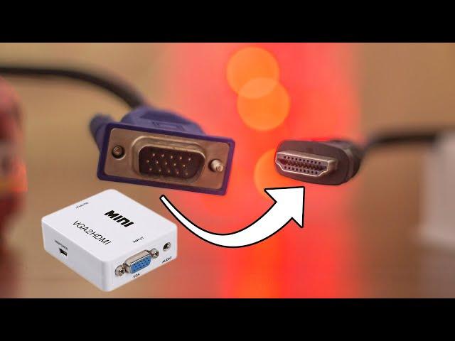 From VGA to HDMI Converter/Adapter