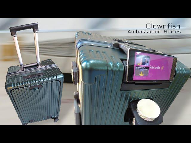 Unbox Luxury on Your Travels: Reviewing the Clownfish Ambassador Series Trolley Bag!