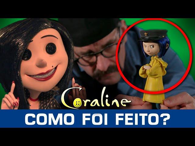 SEGREDOS de BASTIDORES de CORALINE e o Mundo Secreto (como foi feito - Stop Motion)