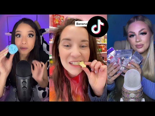 ASMR Freeze Dried Candy Satisfying TikTok Compilation