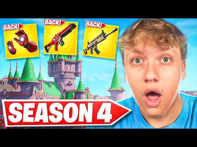 FORTNITE SEASON 4 IST ENDLICH DA!  (Beste Season)