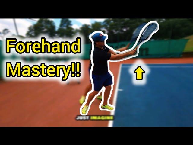 2 Drills to drastically IMPROVE your FOREHAND