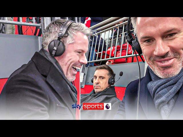 Jamie Carragher's reacts to all SEVEN Liverpool goals! 