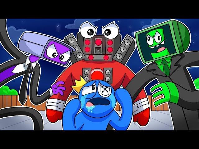 РАДУЖНЫЕ ДРУЗЬЯ, НО ВСЕ ТРАНСФОРМИРОВАЛИСЬ?! | Rainbow Friends 2 - Анимации на русском