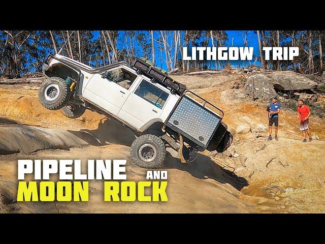 Pipeline and Moon Rock in Lithgow