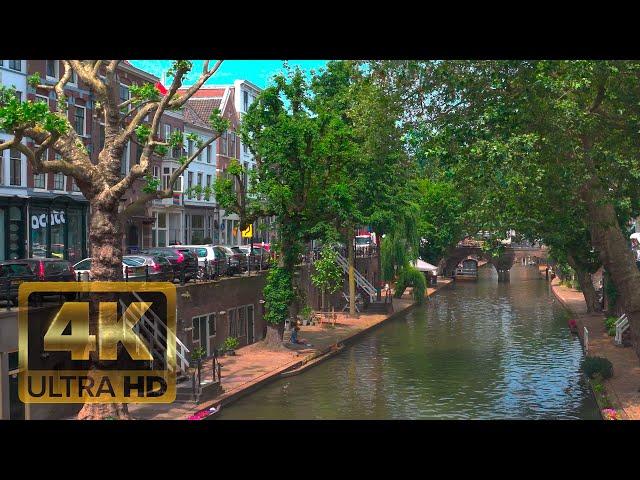 4K Walking Tour | Utrecht The Netherlands  Summer June 2023 ️