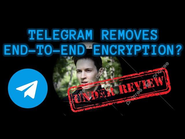 Telegram Rumors / Chatcontrol Related?