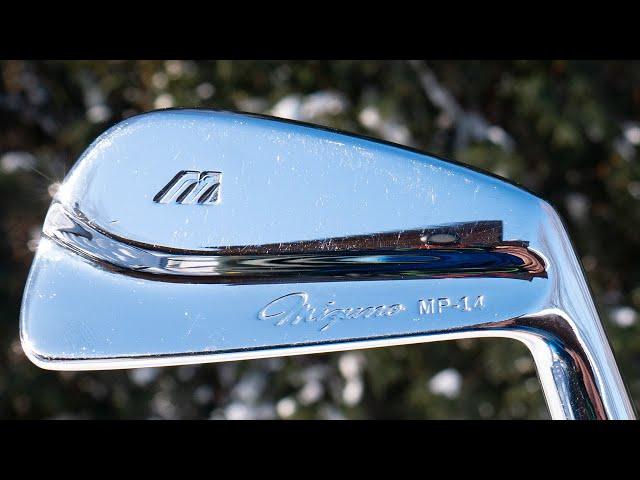 1994 Mizuno MP 14 Irons, Forged Blades - The Vintage Golfer