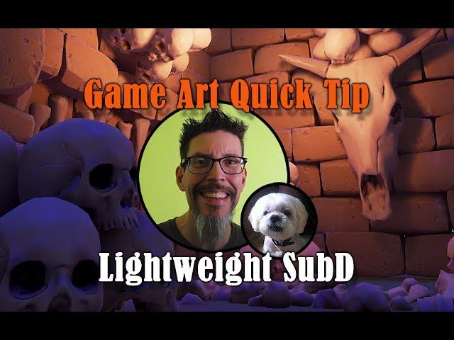 Game Art Quick Tip : Lightweight SubD