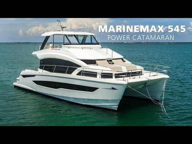 MarineMax 545 | The Newest Advancement in Power Catamarans