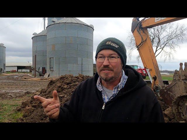 Scary Moment When Farmer Hits Electric Wires