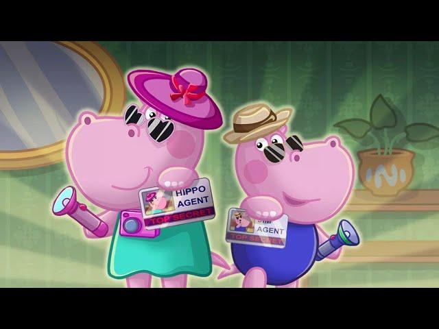 Hippo Agent And Jimm Agent | Secret Agent Adventure #hippo #hipposecretagent