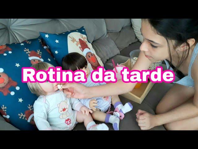 Rotina da tarde das minhas bebês reborns