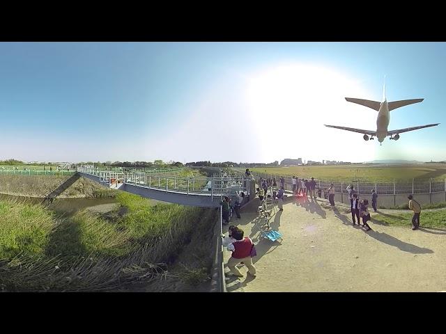 3D360 OsakaInt AirportLanding injected