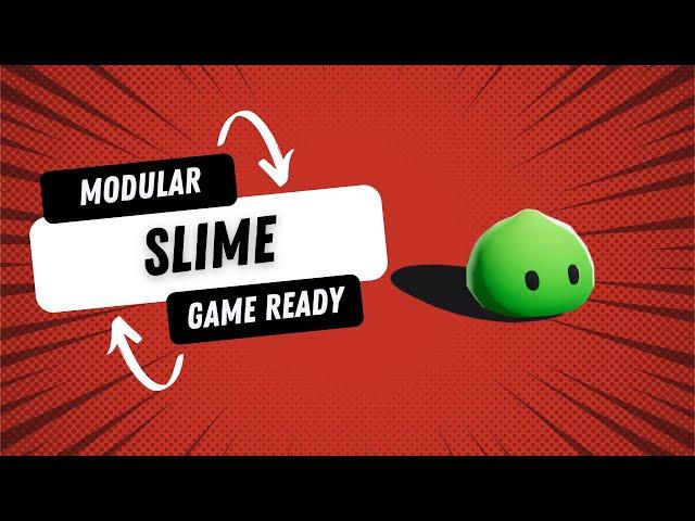 www.Meshtint.com | Modular Slimes Pack Chibi Series | Unity Game Engine
