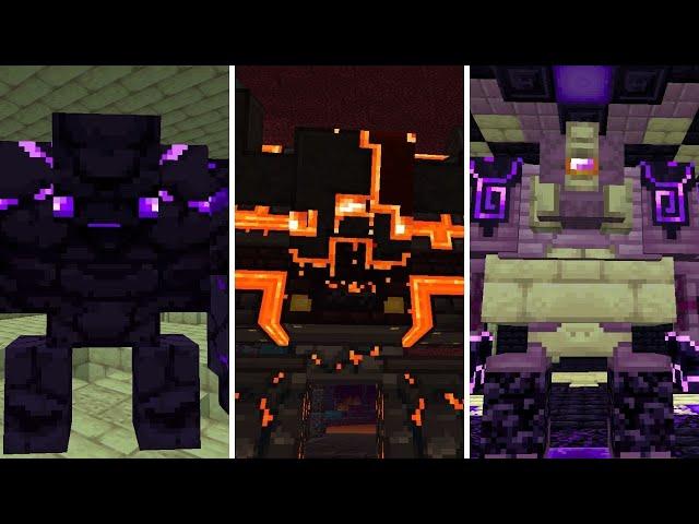 Minecraft: L_Ender 's Cataclysm - All Bosses (Mod Showcase)