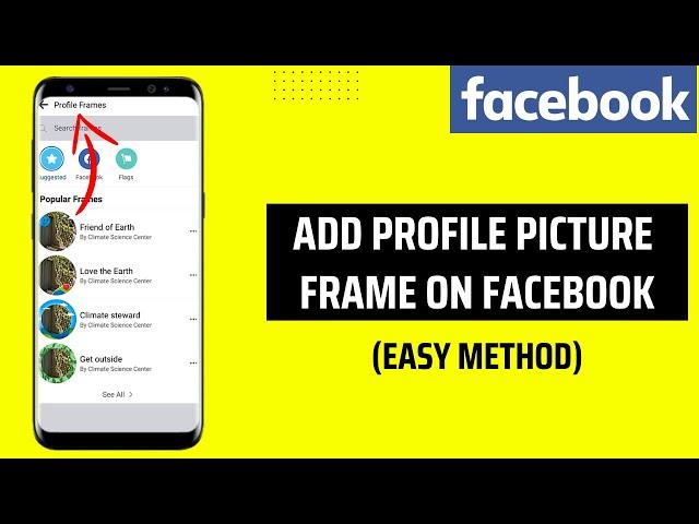 How To Add Profile Picture Frame On Facebook