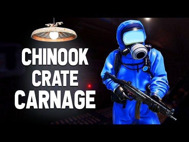 Chinook Crate CARNAGE - Living Off The Loot S3 #33 | Rust