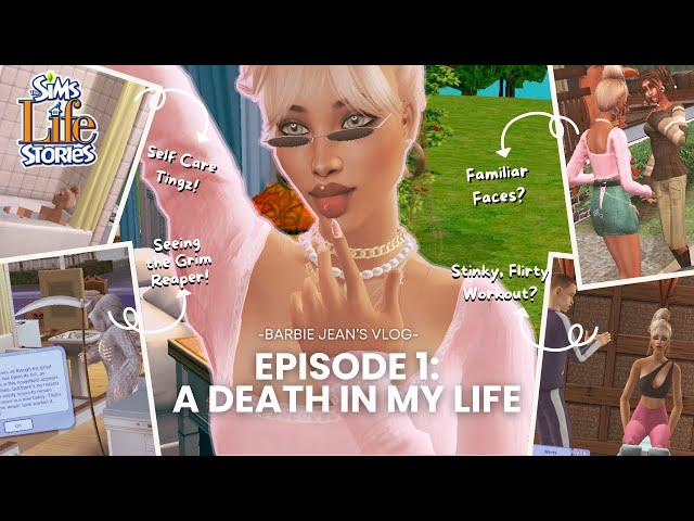 In Honor of the Grim Reaper I guess! | The Sims Life Stories | Barbie Jean Vlogs Ep1 | TheSirenSims