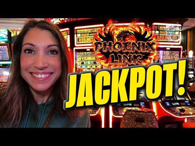 OMG!!!  Phoenix Link slot machine DID NOT Disappoint!