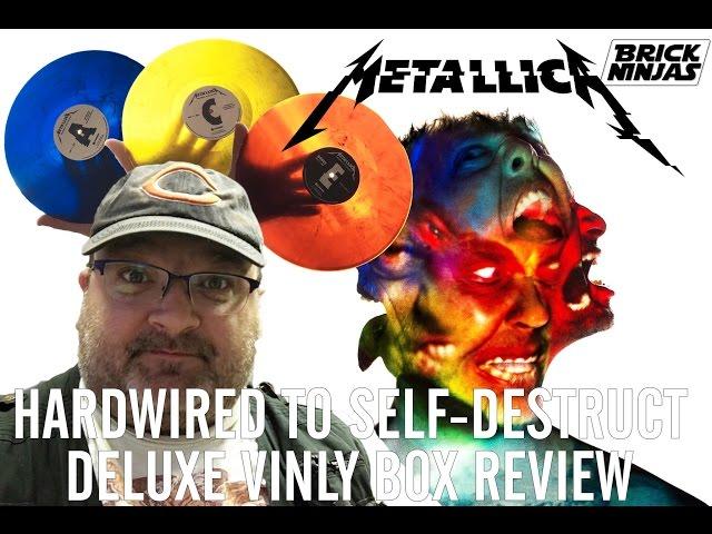 Metallica Hardwired to Self Destruct Deluxe Vinyl Unbox Review Brick Ninja Rex