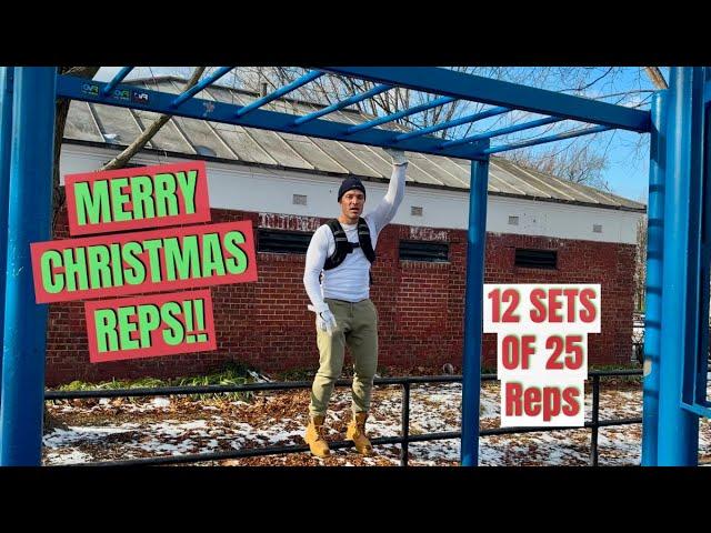 CALISTHENICS ON CHRISTMAS | 12 SETS OF 25