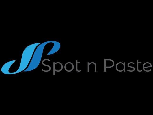 Spot N Paste Tutorials: How To Set Up Spot N Paste