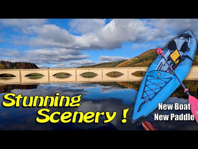 Inflatable Kayaking - Ladybower Reservoir - Aquaglide Chelan